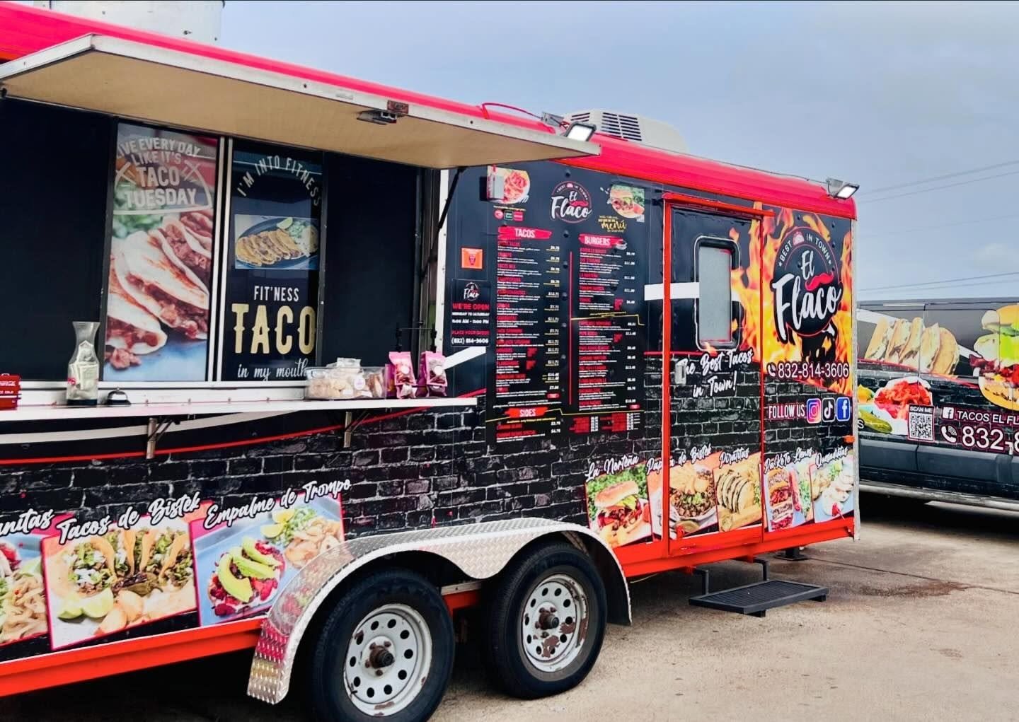 Tacos El Flaco food truck